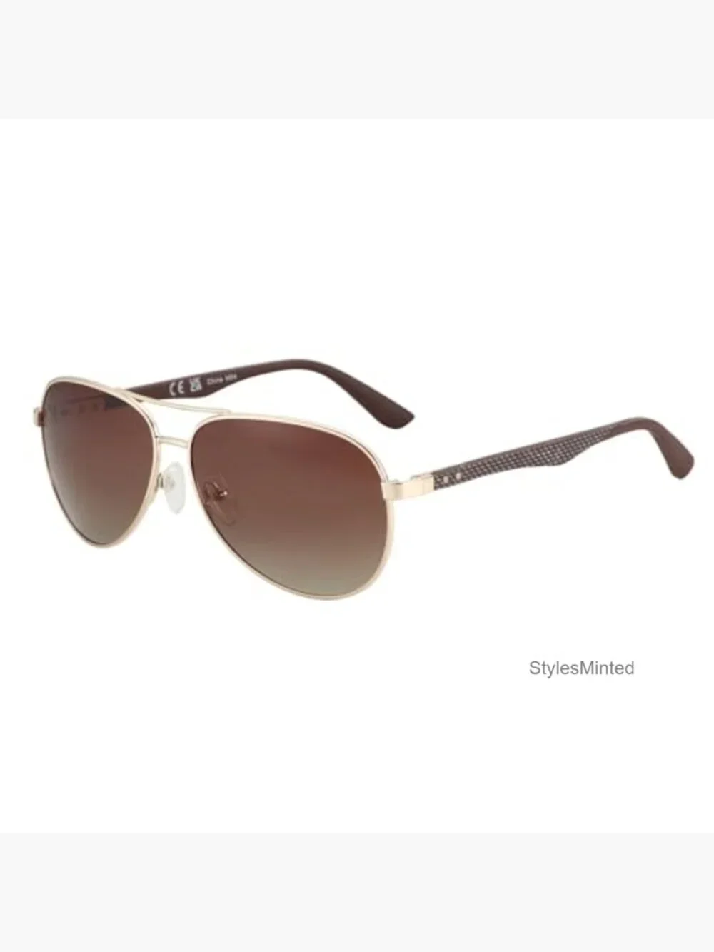 Polarized Aviator Sunglasses Carbon Fiber Temple UV Protection